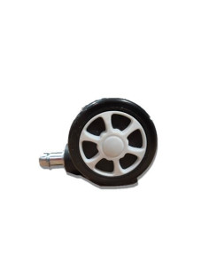JUEGO DE 5 RUEDAS PRO BLANCAS PARA SILLA CR1145 CROMAD