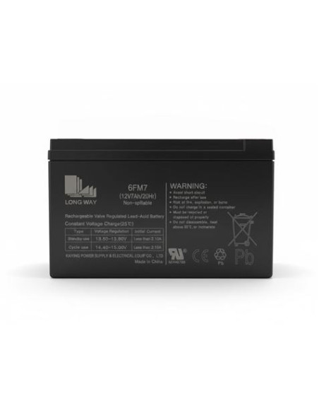 BATERIA 12V 7AH PARA CARRETILLA ELEVADORA INFANTIL 33012