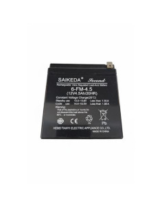 BATERIA 6V 4,5AH PARA MOTOS 33013 33014 33015 33016