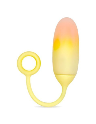 HUEVO VIBRADOR FEMENINO CON APP AMARILLO/NARANJA INTOYOU