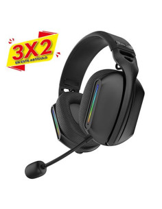 AURICULAR GAMING G11 BLUETOOTH RGB NEGRO COOLSOUND (3 X 2)