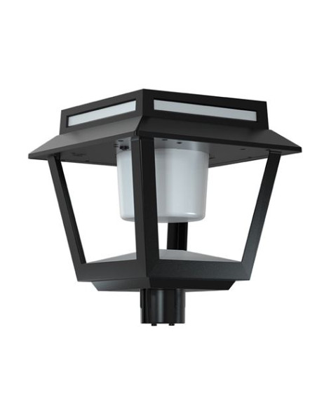 FAROL LED SOLAR 2 EN 1 SERIE PRO TOWER DUO 15W 1600LM 3 TEMPERATURAS ELBAT