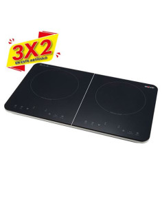 COCINA DE INDUCCIÓN 2 FUEGOS 3500W MUVIP (3 X 2)