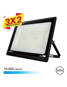 FOCO LED SERIE SUPER SLIM 200W | 18000LM | 6500K ELBAT (3 X 2)