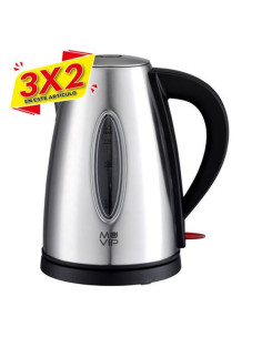 HERVIDOR DE AGUA INOX 1.7 LITROS 2200W MUVIP (3 X 2)