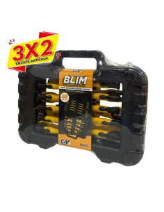 JUEGO 58 PIEZAS DESTORNILLADORES Y PUNTAS BLIM (3 X 2)
