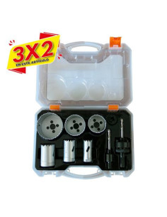 JUEGO 8 PCS CORONAS BI-METAL BLIM (3 X 2)