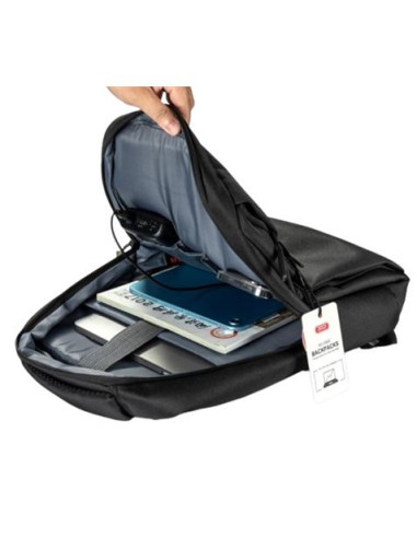 MOCHILA SPORT PARA PORTÁTILES HASTA 15.6\" CB02BK NEGRA XO