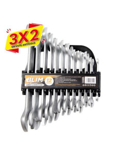 JUEGO LLAVES FIJAS 12 PCS BLIM (3 X 2)