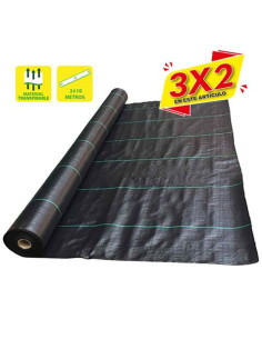 MALLA ANTIHIERBAS NEGRA 100GR 2X10M SUNGARDEN (3 X 2)