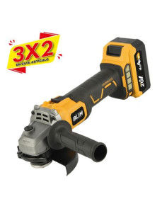 RADIAL 115MM S/CARBONES 20V | BATERIA 4AH BLIM (3 X 2)