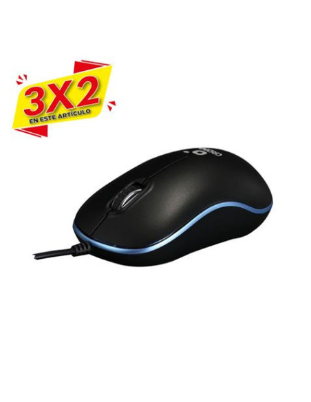 RATON X51 USB 2.0 NEGRO/AZUL CROMAD (3 X 2)