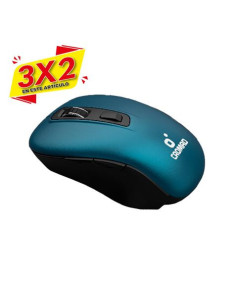 RATON X70 INALAMBRICO AZUL CROMAD (3 X 2)
