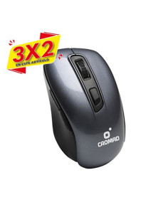 RATON X70 INALAMBRICO GRIS CROMAD (3 X 2)