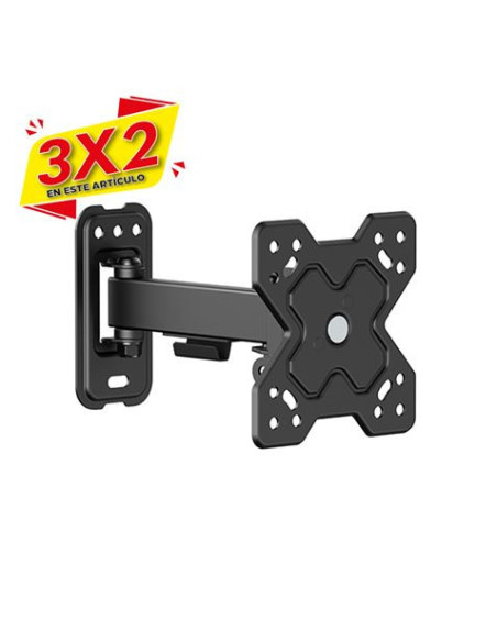 SOPORTE CON BRAZO TV 13-32 UNA EXTENSION CROMAD (3 X 2)