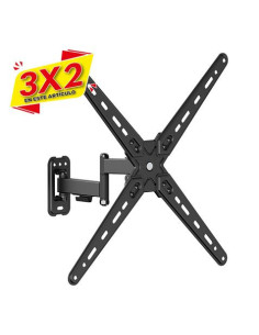SOPORTE CON BRAZO TV 13-55 DOBLE EXTENSION CROMAD (3 X 2)