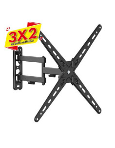 SOPORTE CON BRAZO TV 13-55 DOBLE EXTENSION CROMAD (3 X 2)