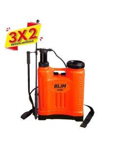 SULFATADORA DE ESPALDA MANUAL 18 LITROS BLIM (3 X 2)