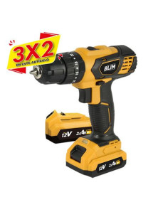 TALADRO PERCUTOR 12V | 2 BATERIAS 2AH BLIM (3 X 2)