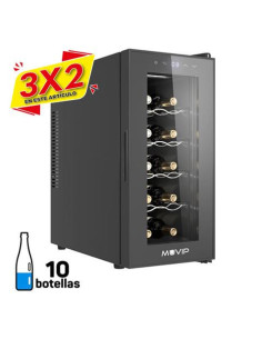 VINOTECA 10 BOTELLAS 65W 56CM MUVIP (3 X 2)