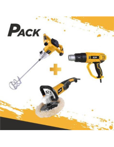 PACK DECAPADOR 2000W + MEZCLADOR ELECTRICO 1500W + PULIDORA 1500W BLIM