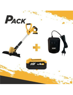 RECORTABORDES S/CARBONES 20V + BATERIA 4AH + CARGADOR BLIM