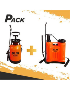 PACK SULFATADORA 18 LITROS + BOMBA 5 LITROS BLIM