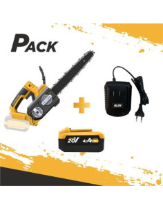 SIERRA DE PODA 12 + BATERÍA 4AH + CARGADOR BLIM