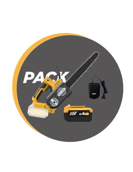 SIERRA DE PODA 12 + BATERÍA 4AH + CARGADOR BLIM