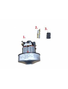 MOTOR + SWITCH + CARBONES PARA PISTOLA DE PINTURA BL0485 BLIM