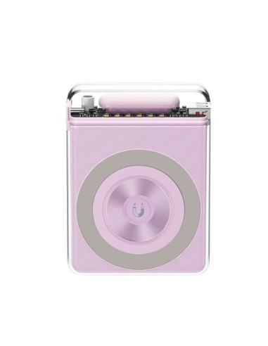 POWERBANK MAGNÉTICA MINI PR226 LED 10000MAH | USB + TIPO C | VIOLETA XO