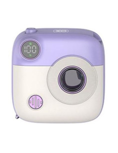 POWERBANK MAGNÉTICA MINI PR223 10000MAH | TIPO C | VIOLETA/BLANCA XO 2