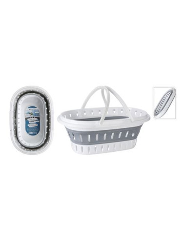 CESTA PARA LA ROPA PLEGABLE CON ASAS