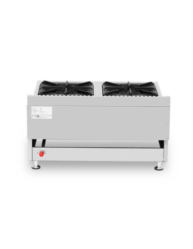 REACONDICIONADA COCINA A GAS PROFESIONAL 4 FUEGOS CHEF PRO