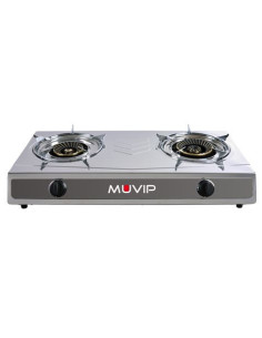 REACONDICIONADA COCINA GAS INOX 2 FUEGOS SERIE STRONG MUVIP