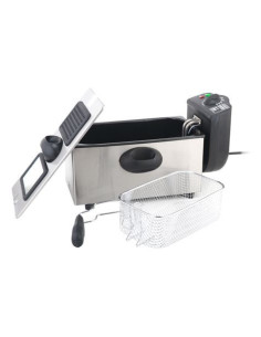 REACONDICIONADA FREIDORA 3 LITROS INOXIDABLE 2000W DESMONTABLE MUVIP