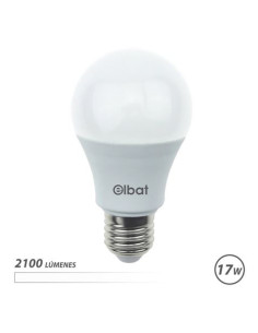 BOMBILLA LED A65 | 17W | 2100LM | E27 | LUZ BLANCA | ELBAT