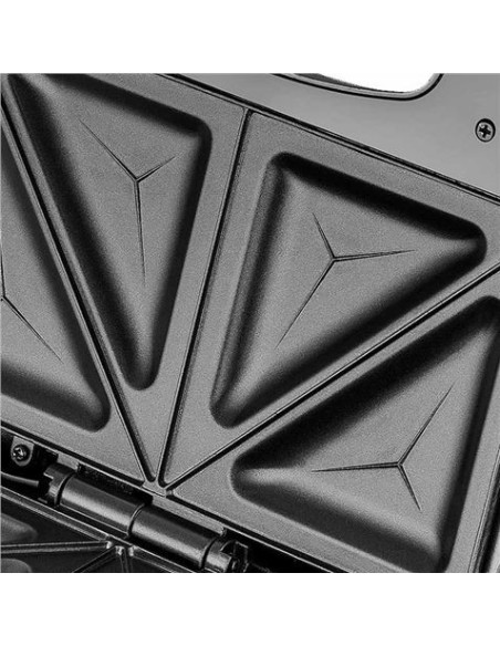 REACONDICIONADA SANDWICHERA 750W NEGRA MUVIP