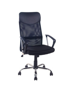 REACONDICIONADA SILLA OFICINA OF100 NEGRO MUVIP