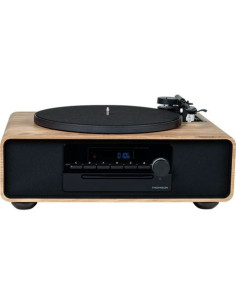 MICROCADENA CON TOCADISCOS | CD | FM | BT | USB | MADERA MIC300TT THOMSOM 2