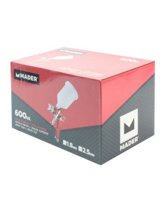 PISTOLA PINTAR VASO SUPERIOR, 2.5mm. 600mL. MADER 2