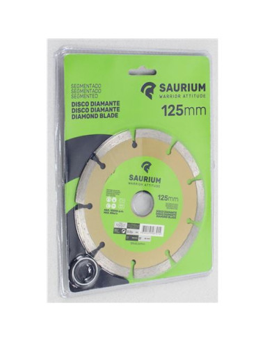 DISCO DIAMANTE SEGMENTADO 125MM SAURIUM