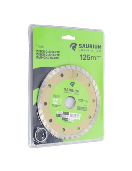 DISCO DIAMANTE SEGMENTADO 125MM TURBO SAURIUM