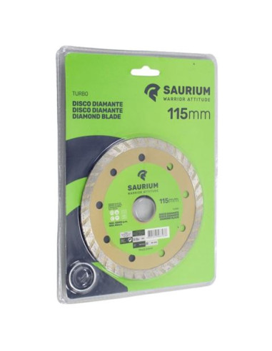 DISCO DIAMANTE SEGMENTADO 115MM TURBO SAURIUM