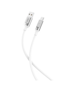 CABLE NB251 CARGA RAPIDA USB - TIPO C | 6A | 1 METRO | BLANCO XO
