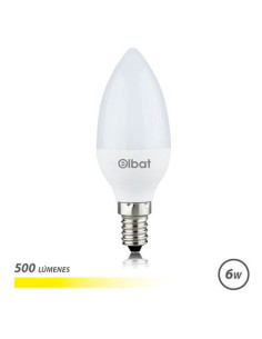 PACK 3 BOMBILLAS LED G45 | 6W | 500LM | E27 | LUZ FRIA | ELBAT