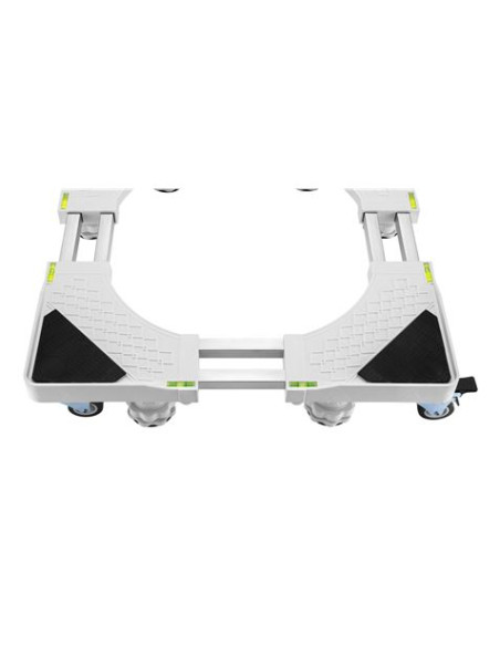 SOPORTE/BASE AJUSTABLE SERIE PRO CON RUEDAS PARA NEVERA Y LAVADORAS CROMAD
