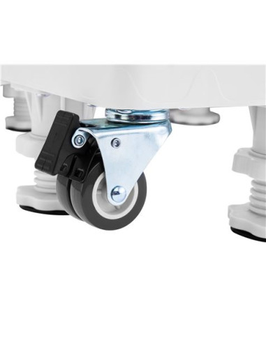 SOPORTE/BASE AJUSTABLE SERIE PRO CON RUEDAS PARA NEVERA Y LAVADORAS CROMAD