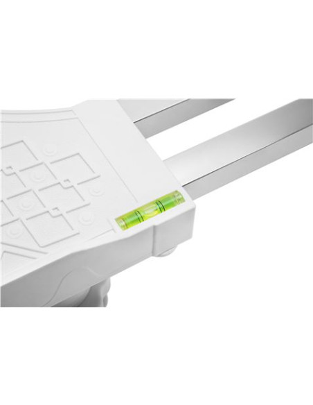 SOPORTE/BASE AJUSTABLE SERIE PRO CON RUEDAS PARA NEVERA Y LAVADORAS CROMAD