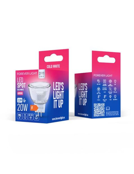 BOMBILLA LED G4 2.2W 195 LUMEN 6000K 12V
